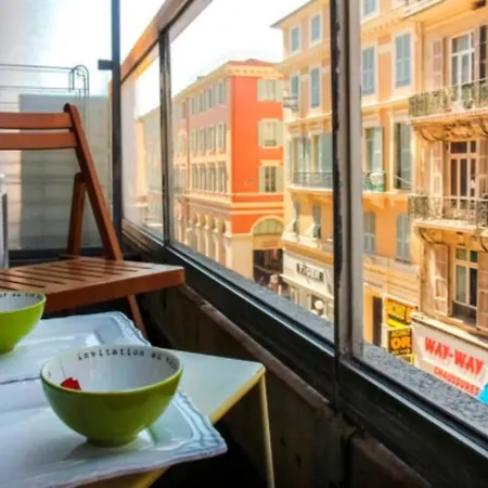 Apartment Carre D'or - Superbe Studio Place Massena Avec Balcon Nice