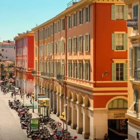 Carre D'or - Superbe Studio Place Massena Avec Balcon Nice